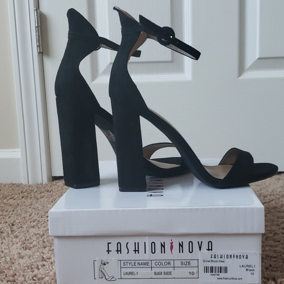 Violet Block Heel - Picture 6 of 7